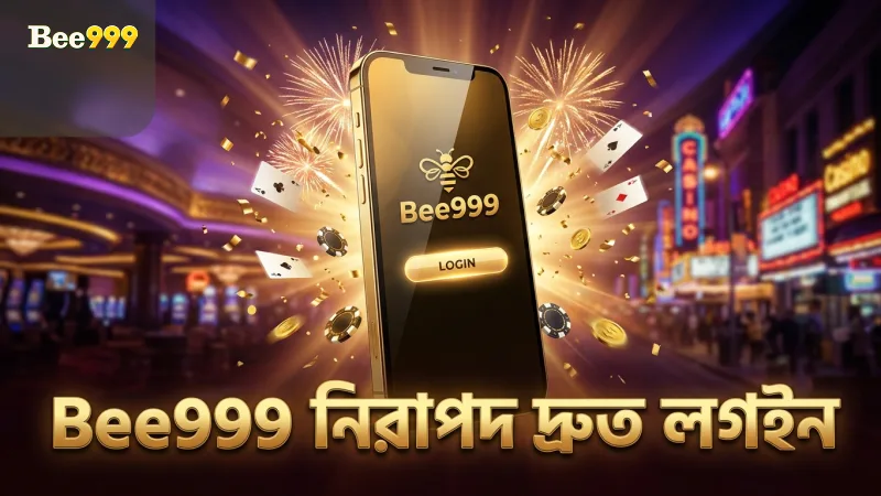Bee999 ক্যাসিনো দ্রুত লগইন ও নিরাপদ প্ল্যাটফর্ম প্রদান করে