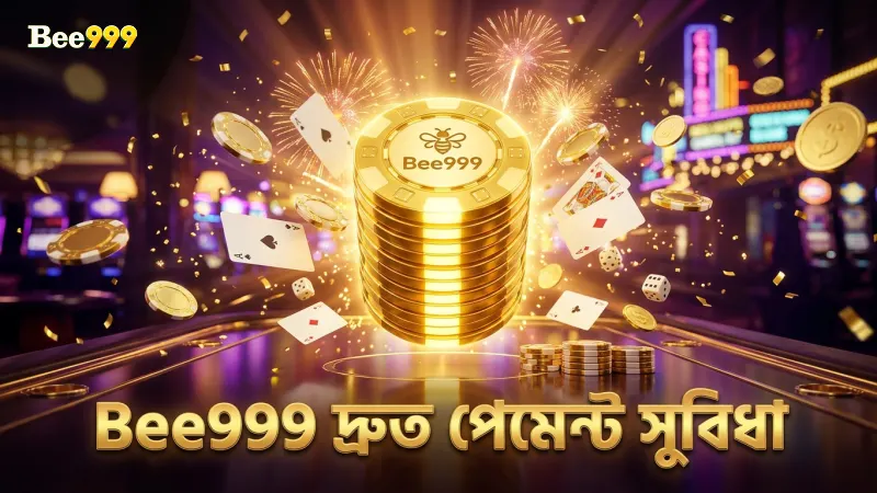 Bee999 ক্যাসিনোতে দ্রুত পেমেন্ট ও খেলার সুবিধা