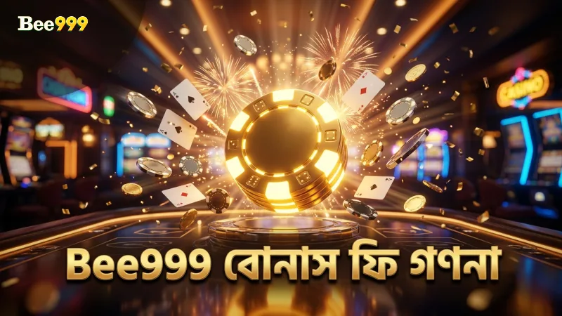 বোনাস ফি ও বাজি শর্তের গণনা স্পষ্টভাবে উপস্থাপন