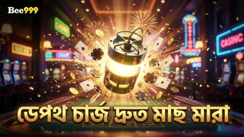 ডেপ্থ চার্জ ও বোমা সঠিক ব্যবহারে দ্রুত মাছ মারা যায়