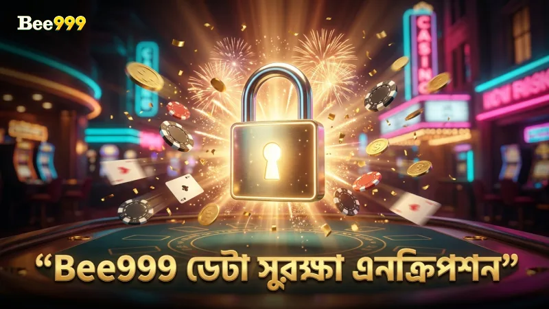 Bee999-এ এনক্রিপশন দিয়ে ডেটা সুরক্ষা নিশ্চিত।