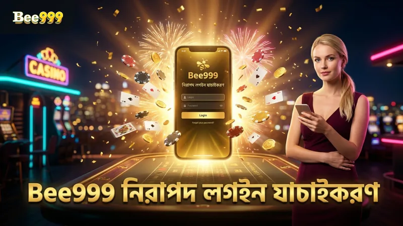 নিরাপদ লগইন ও যাচাইকরণ Bee999-এ বাধ্যতামূলক।