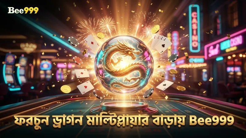 ফরচুন ড্রাগন স্লটে ড্রাগন মাল্টিপ্লায়ার বাড়ায় জয়ের সম্ভাবনা।
