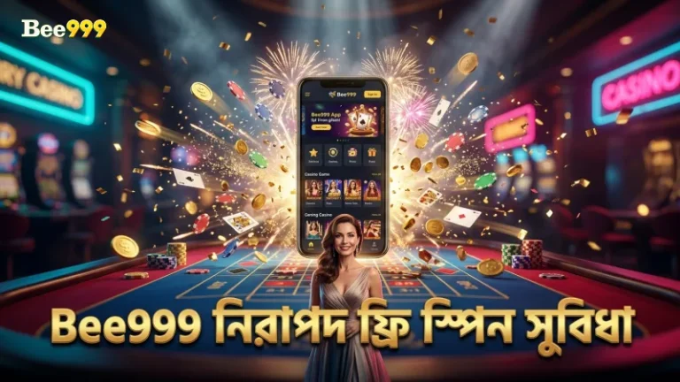 Bee999 প্ল্যাটফর্মে নিরাপদ ফ্রি স্পিনের মাধ্যমে অধিক মুনাফা।