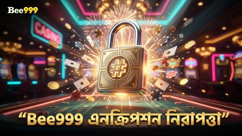 Bee999 এর এনক্রিপশন নিরাপত্তা নিশ্চিত করে বিশ্বাসযোগ্যতা।