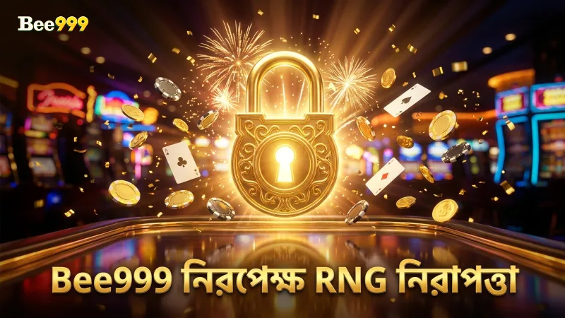 Bee999 এর নিরপেক্ষ RNG সফটওয়্যার নিরাপদ খেলার নিশ্চয়তা দেয়